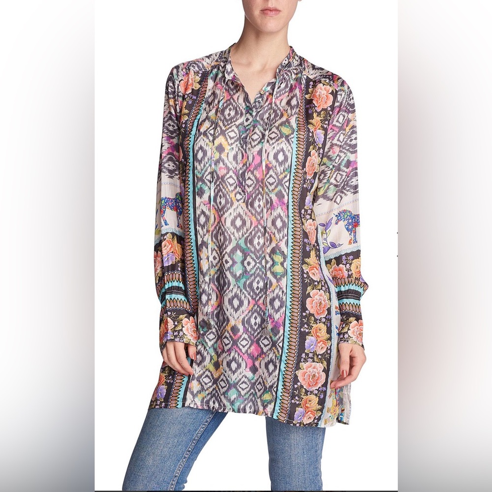 EUC Johnny Was Nanette Tunic